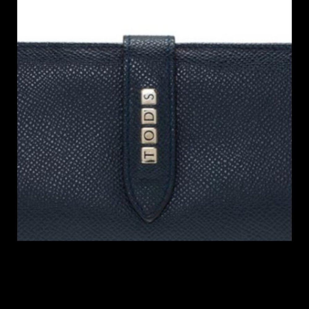 TOD'S Purple Continental Flap Wallet - Picture 11 of 14